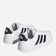 Tenisówki chłopięce adidas Breaknet Lifestyle Court Lace HP8956 37 (4.5UK) Białe (4066747128496) - obraz 3