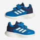 Buty sportowe chłopięce na rzepy adidas Tensaur GZ5858 23 (6UK) Niebieskie (4065418205351) - obraz 5