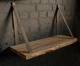 Полиці підвісні зі шкіряним ременем 1 шт Wood Mosiac Shelves with Leather Strap Дуб натуральний 60x28x3 (WM-SWHS-60x28x3) - зображення 9