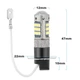 Светодиодная лампа для ДХО H3 LED 2016 42 SMD H3-42SMD - изображение 8