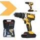 Аккумуляторная дрель в чемодане с 2 аккумуляторами XPRO Power Drill 1344-1, черный (42650-1344-1_861) - изображение 1