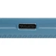 Дорожня валіза середня Vip Collection Miami Beach блакитна 72 л. ABS-пластик (Miami.24.Blue) - зображення 9