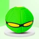 Летающий мяч трансформер с LED подсветкой Фрисби НЛО Flat Ball Disc Летающая тарелка для детей Зеленый - изображение 5