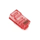 Коннектор Merlion RJ-45 8P8C UTP Cat-5 (100 шт / уп.) Q100 Red - изображение 1