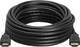 Кабель HDMI-HDMI HIGH SPEED 3.0m, v1.4, OD-7.5mm, круглый Black, коннектор Black, (Пакет) Q150 - изображение 1