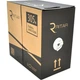 Кабель КВП UTP (4*2*0.5) 4p 24 AWG, Ritar, (CCA), для внутр. работ, 305м, White, Corton BOX (350x350x420), Q2 - изображение 2