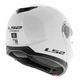 Мотошолом LS2 FF908 Strobe II Solid Gloss White ECE2206 L - зображення 3