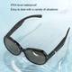 Бездротова окуляри-навушники Glasses Wireless Headset UKC F O7 - зображення 3