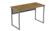 Компьютерный стол Ferrum-decor Майк 75x100x70 серый ДСП Дуб Артизан 16мм (MAYK2202) - изображение 4