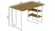 Комп'ютерний стіл Ferrum-decor Кевін 75x120x60 білий ДСП Дуб Артізан 32мм (KEV2315) - зображення 5