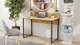 Комп'ютерний стіл Ferrum-decor Скай 75x140x70 чорний ДСП Дуб Артізан 32мм (SKA2095) - зображення 5