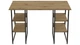 Компьютерный стол Ferrum-decor Карэн 75x120x60 черный ДСП Дуб Артизан 32мм (KARE2343) - изображение 4