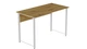 Компьютерный стол Ferrum-decor Курт 75x120x60 белый ДСП Дуб Артизан 32мм (KURT2243) - изображение 6