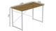 Компьютерный стол Ferrum-decor Дейв 75x120x60 белый ДСП Дуб Артизан 32мм (DEY2135) - изображение 5