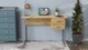 Комп'ютерний стіл Ferrum-decor Дакота 75x140x70 сірий ДСП Дуб Артізан 32мм (DAK2380) - зображення 7