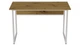 Комп'ютерний стіл Ferrum-decor Коді 75x100x60 білий ДСП Дуб Артізан 32мм (KOD2267) - зображення 1