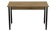 Компьютерный стол Ferrum-decor Курт 75x100x60 черный ДСП Дуб Артизан 16мм (KURT2234) - изображение 1