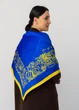 Хустка патріотична (атлас) 90х90 см (С90150-40) - изображение 1