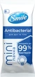 Упаковка вологих серветок Smile Mini Antibacterial&nbsp;з&nbsp;Д-пантенолом&nbsp;12 пачок по 8 шт (4823071662405_1) - изображение 2