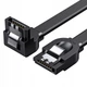 Кабель SATA 3.0 – SATA 3.0 для жесткого диска 2.5 SSD HDD SATA III 7-контактный UGREEN Angled (0.5м, 6 Гбит/c) - изображение 1