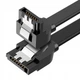 Кабель SATA 3.0 – SATA 3.0 для жесткого диска 2.5 SSD HDD SATA III 7-контактный UGREEN Angled (0.5м, 6 Гбит/c) - изображение 2