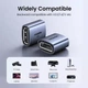 Соединитель HDMI кабеля c поддержкой 8K HDMI на HDMI UGREEN (8K@60Hz, HDMI2.1). Grey - изображение 4