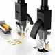 Патч корд мережевий кабель LAN RJ45 UGREEN High Speed Six types gigabit ethernet cable (10m, 1Gbps, САТ 6, U/UTP) - зображення 6