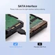 Кабель SATA 3.0 – SATA 3.0 для жесткого диска 2.5 SSD HDD SATA III 7-контактный UGREEN (0.5м, 6 Гбит/c) - изображение 4