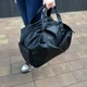 Спортивная сумка с отделением для обуви дорожная мужская женская ROUTE black - изображение 3
