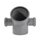 Колено 2 пл 110x110х45+ 2х50х90° (левое+ правое) TA Sewage - изображение 2