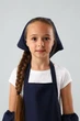 Фартук для труда и творчества с косынкой 5-10лет (темно-синий) - изображение 3