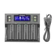 Зарядное устройство LiitoKala Lii-D4XL, 4x21700/18650/26650/26700/32700/AAA/9V - изображение 1