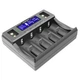 Зарядное устройство LiitoKala Lii-D4XL, 4x21700/18650/26650/26700/32700/AAA/9V - изображение 3
