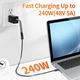 ​Кабель подовжувач APEXSUN USB-C Coaxial Cable USB4, 240W, 8K/4K Video, 40Gbps, 0.5м - зображення 3