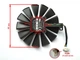 Вентилятор кулер для видеокарты ASUS GTX 1650 1660 Ti Super RTX 2060 Phoenix (orgnl) T129215BH (PLD10010B12HH FDC10U12D9-C FDC10M12D9-C) №309 - изображение 3