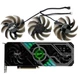 Вентилятор TAIHUI для відеокарти Palit LEADTEK PNY TH8015S2H (TH8015B2H TH9215B2H FD8015U12D) комплект 3 шт (№429.8) - зображення 1