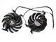 Вентилятор кулер для видеокарты GALAX 88 мм RTX 3070 3080 Ti 3090 T129215SU комплект 2 шт (№478.1) - изображение 2
