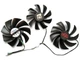 Вентилятор для видеокарты PowerColor RX 6700 6800 6900 XT Red Devil Red Dragon FirstD FD8015U12D (FDC10U12S9-C T129215SU GAA8S2U) комплект 3 шт (№394) - изображение 2