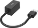 Adapter Hama USB 3.0 Type-A - RJ-45 M/F Black (4047443437266) - obraz 1