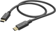 Кабель Hama Flexible USB Type-C - USB Type-C M/M 1.5 м Black (4047443487094) - зображення 1