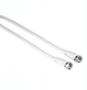 Kabel antenowy Hama Koaksjalny-F - Koaksjalny-F M/M 75DB 3 m White (4047443432476) - obraz 1