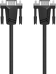 Kabel Hama VGA M/M 1.5 m Black (4047443444721) - obraz 1