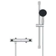 Набор смесителей Grohe Quickfix термостат для душа с душевым гарнитуром Precision Flow THM и смеситель для раковины StartEdge S-Size UA202503TE - изображение 6