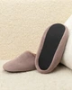 Тапочки домашние велюровые утепленные закрытые Мокко Maybel 38-39 (3070_3) - изображение 3