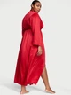 Атласний довгий халат Victoria's Secret (7000R05038QD4) Satin Long Robe XS/S Червоний - зображення 2