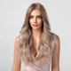 Жіноча перука HAIRCUBE LC1038-1 довге хвилясте синтетичне волосся, молочний блонд (81198501) - зображення 3