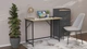 Стол раскладной Морис 900 Ferrum-decor 750x900x500 Черный металл ДСП Дуб Сонома 16 мм (MORI904) - изображение 8