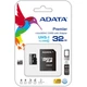 Карта пам'яті A-DATA Premier microSDHC 32GB (UHS-I U1) W-10 MB/s, R-80 MB/s Class 10 (AUSDH32GUICL10-RA1) + SD Adapter - зображення 2
