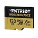 Карта памяти Patriot EP Series High Endurance microSDXC 128GB (UHS-I U3) R-95 MB/s Class 10 V30 (PEF128GE31MCH) + SD Adapter - изображение 3