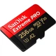 Карта пам'яті SanDisk Extreme PRO microSDXC 256GB (UHS-I U3) W-140 MB/s, R-200 MB/s Class 10 A2 V30 (SDSQXCD-256G-GN6MA) + SD Adapter - зображення 5